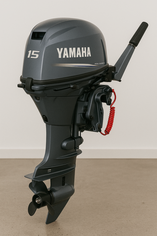 Yamaha 15 HP Outboard – Electric Start, Tiller Steering, Short Shaft, 4-Stroke, Lightweight, Brand New | F15SEHA - Image 4