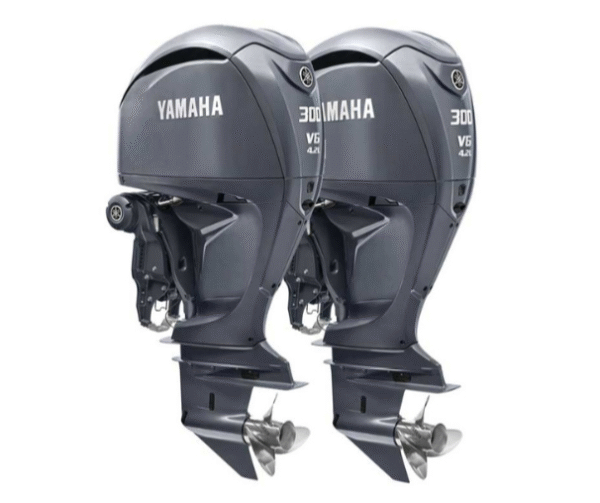 Twin Yamaha 300hp DEC Outboards | F300UCB & LF300UCB