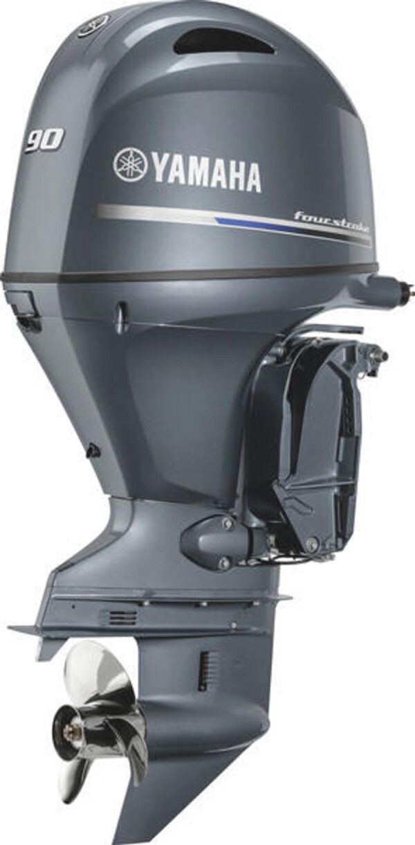 2019 Yamaha 90 HP F90XB Outboard Motor - Image 3