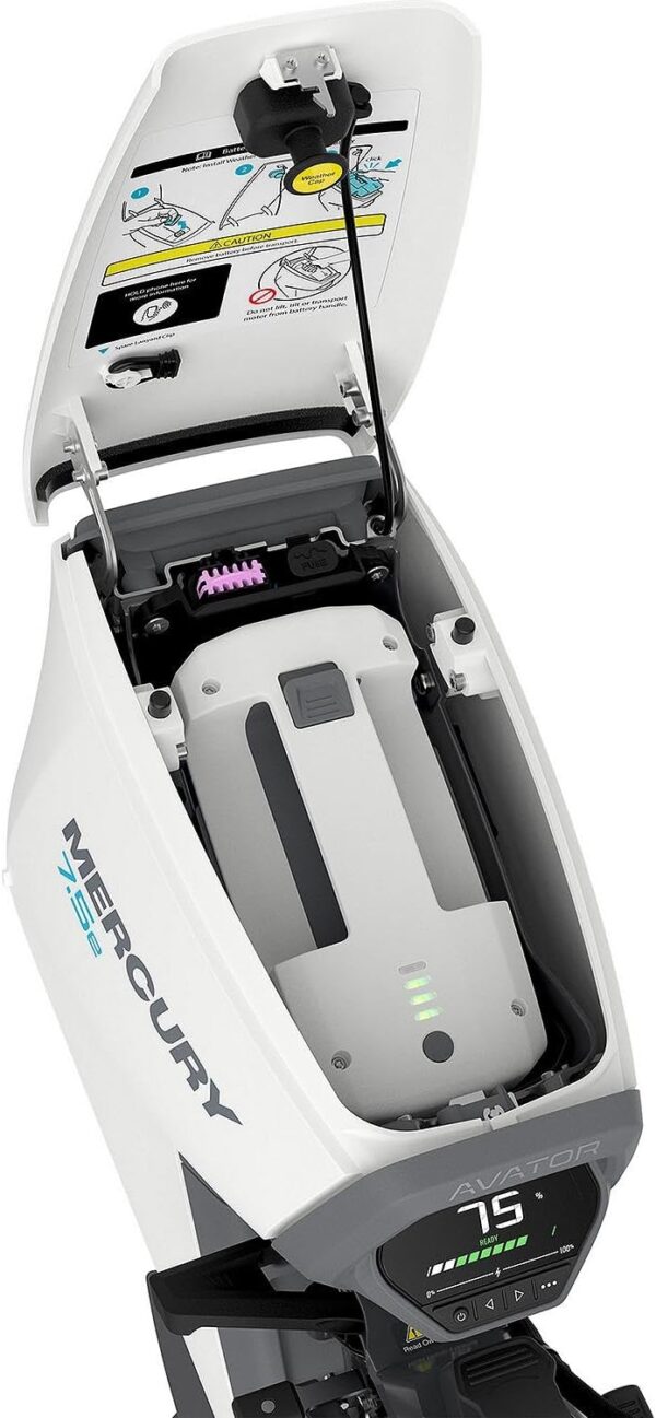 Mercury Avator 7.5e Electric Tiller Outboard - Image 2